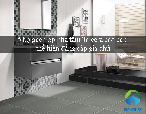 10 Bộ gạch ốp nhà tắm Cao Cấp thể hiện Đẳng cấp gia chủ