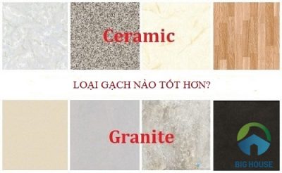 Gạch granite và ceramic loại nào tốt hơn? Giải đáp từ Chuyên gia