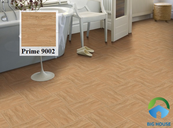 Đầu tiên, bạn không thể bỏ lỡ mẫu gạch giả gỗ chân thực 9002 của thương hiệu Prime. Nó mang lại vẻ đẹp mộc mạc, tạo cảm giác ấm cúng cho không gian