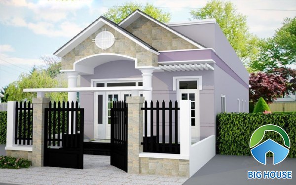 Cổng nhà cần phù hợp với phong cách của cả căn nhà