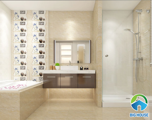 45 Mẫu gạch ốp tường nhà tắm, nhà vệ sinh Đẹp – Giá rẻ 2021